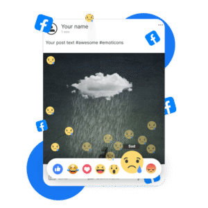 Buy Facebook Post Reactions Sad