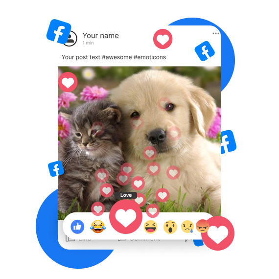 Buy Facebook Post Reactions Awesome