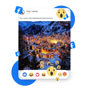 Buy Facebook Post Reactions WOW